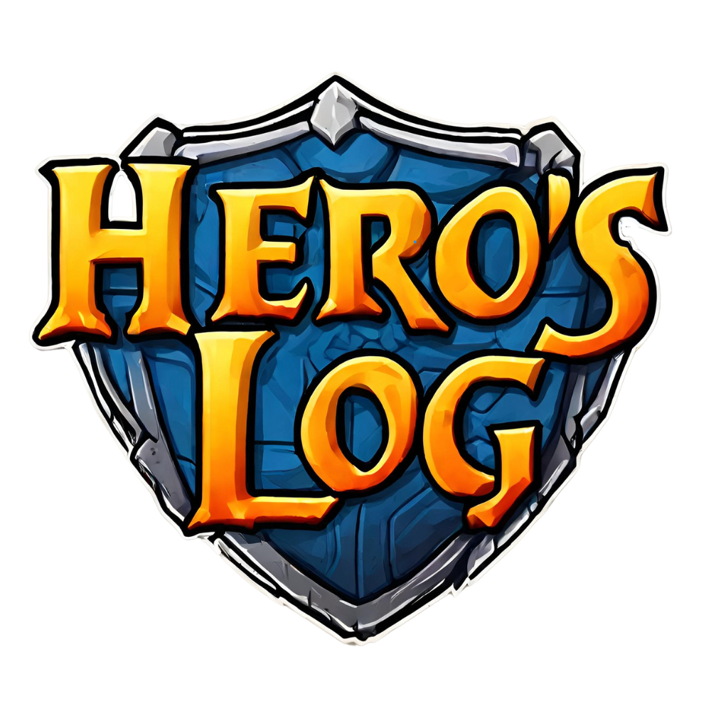 hero's log logo